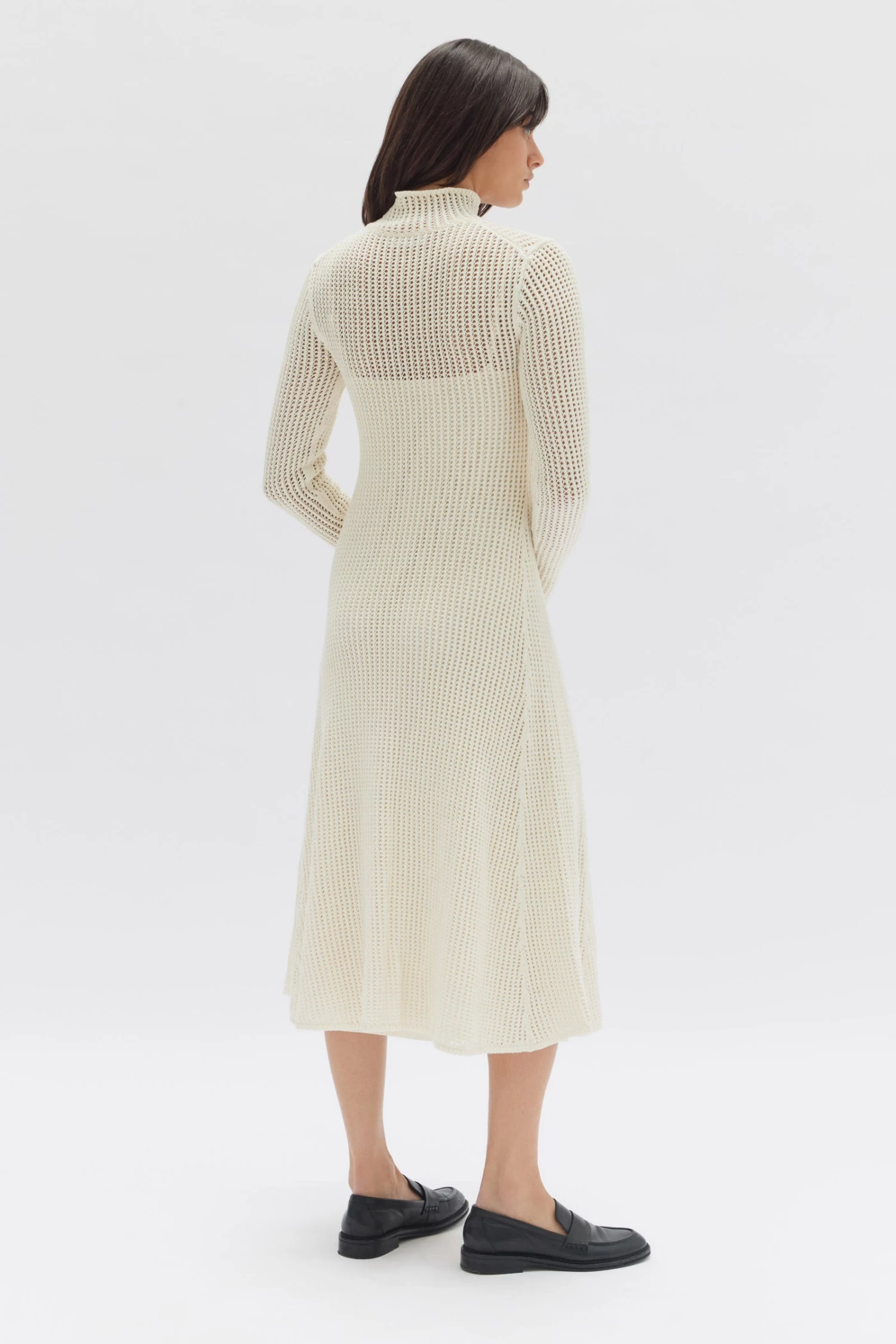 Salina Waffle Knit Dress - Image 4