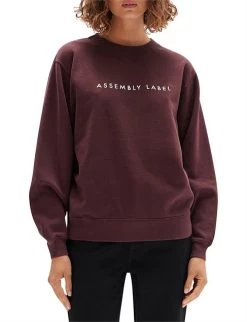 LOGO FLEECE SWEATER