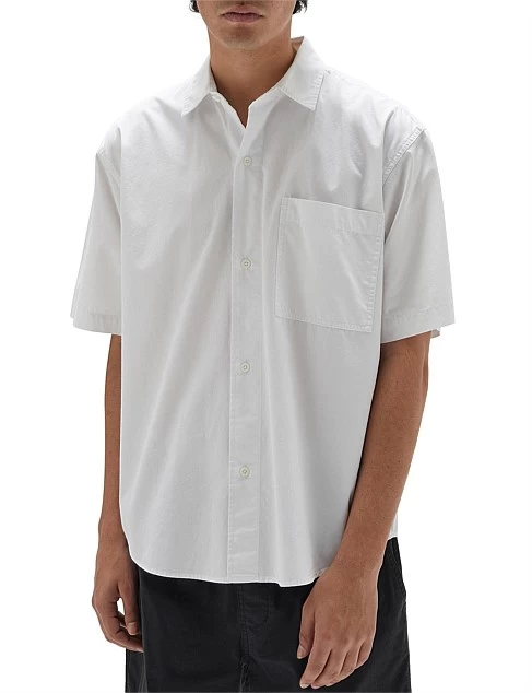 Simon Poplin Short Sleeve Shirt - Image 3