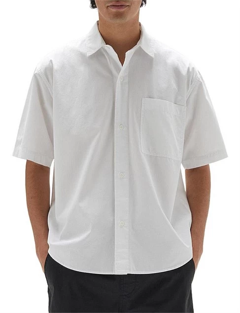 Simon Poplin Short Sleeve Shirt - Image 4