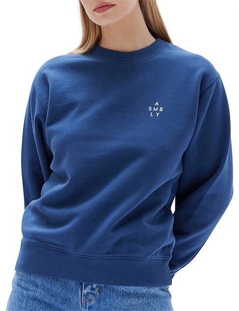 Stacked Logo Fleece Jumper - Image 2
