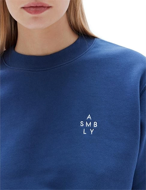 Stacked Logo Fleece Jumper - Image 5