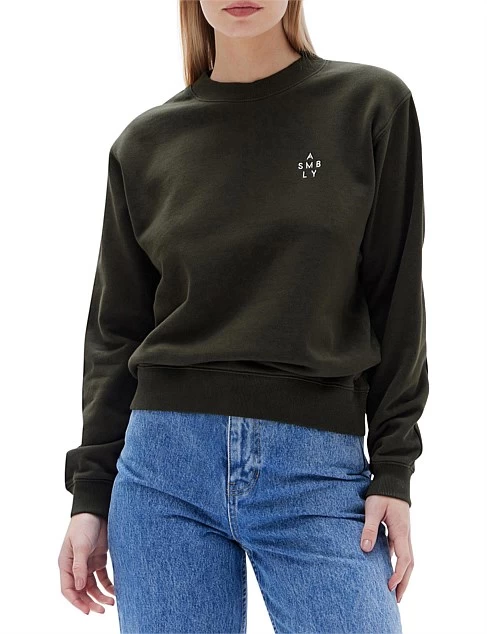 Stacked Logo Fleece Jumper - Image 4