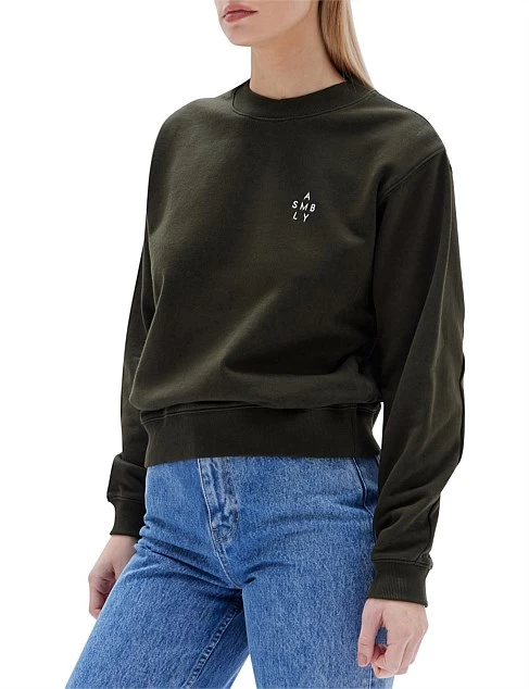 Stacked Logo Fleece Jumper - Image 9