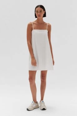 Broderie Anglaise Tully Mini Dress