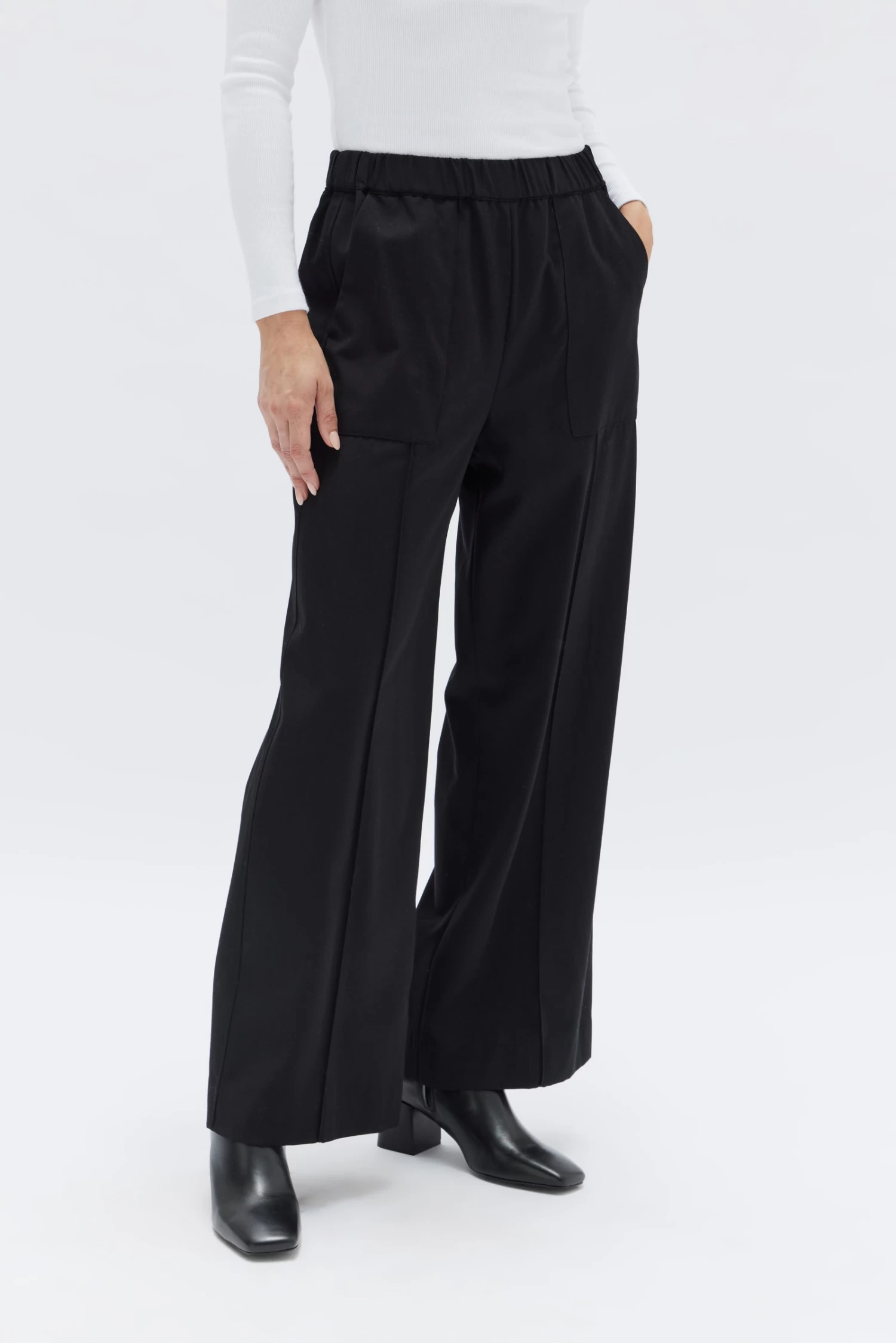 Demi Wool Trouser - Image 3