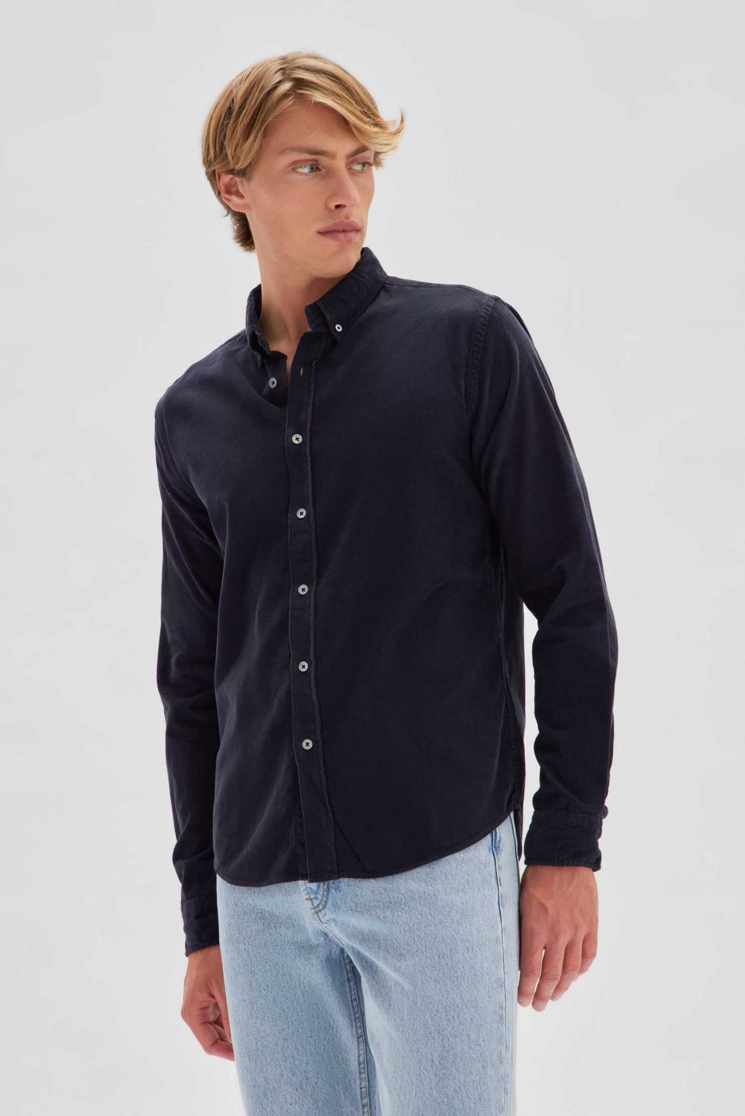 Mens Cord Long Sleeve Shirt Bundle - Image 4