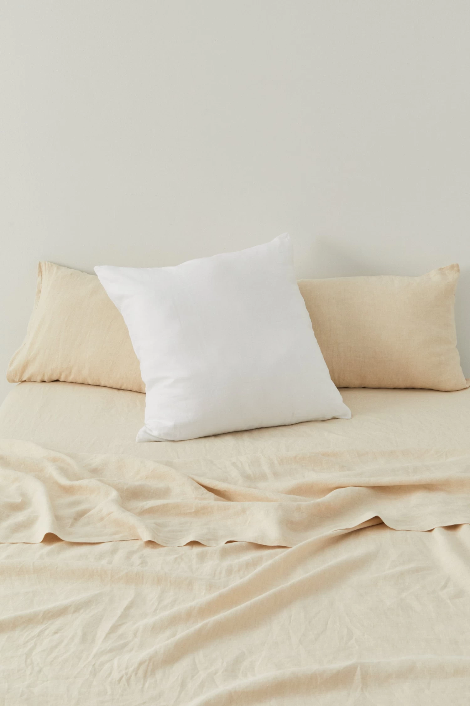 Linen European Pillow Case White