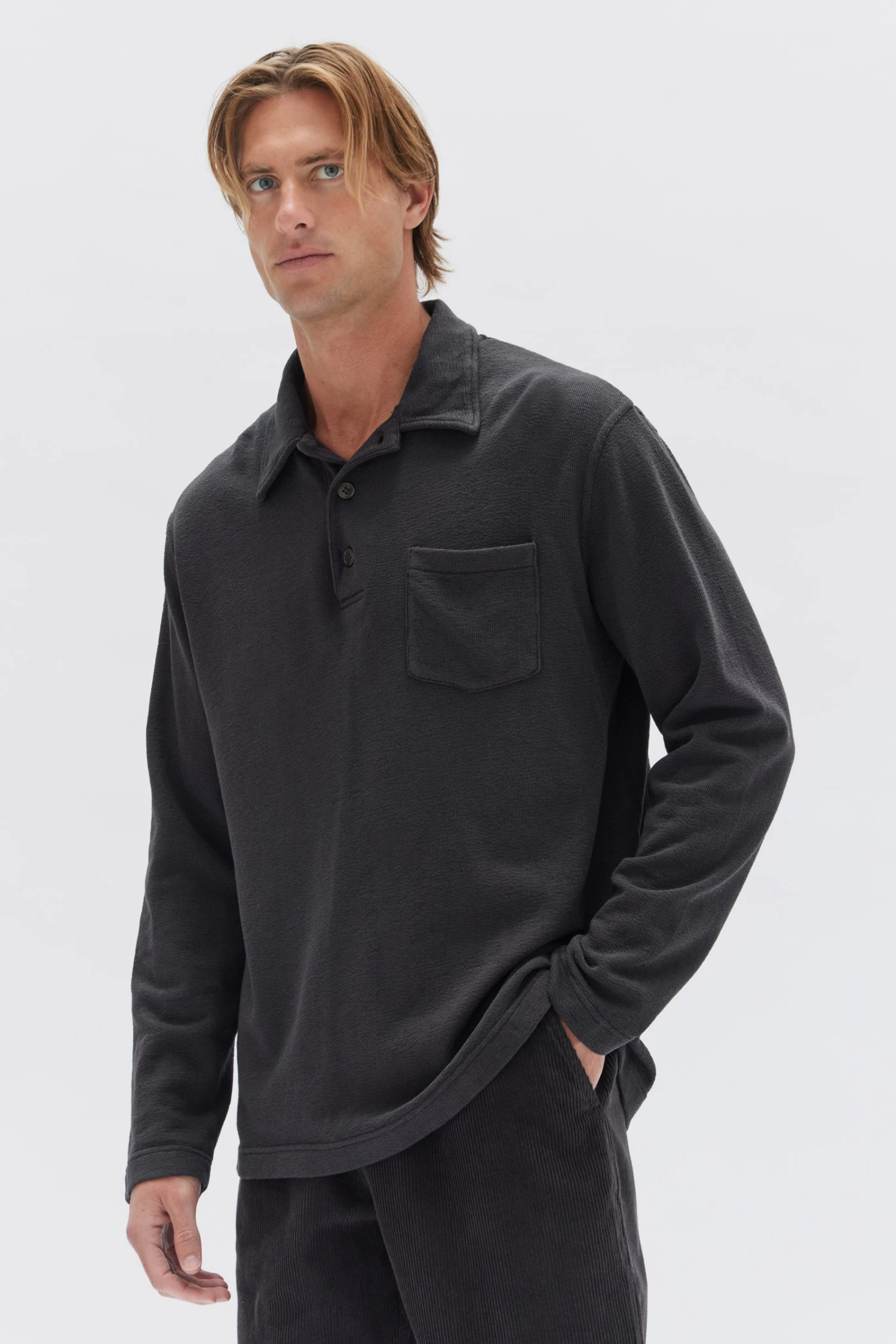 Walter Long Sleeve Polo