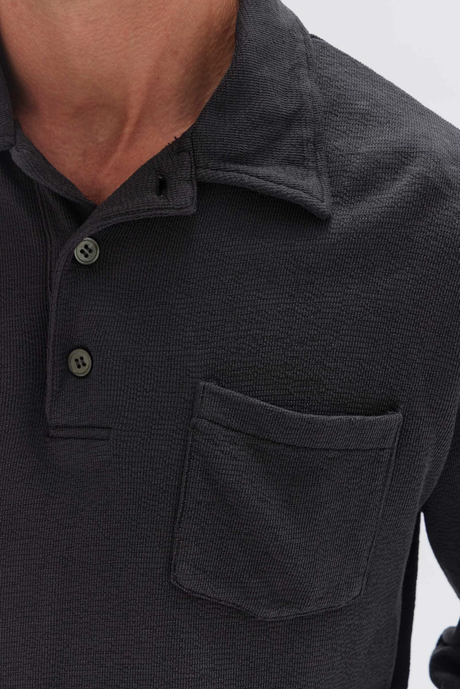 Walter Long Sleeve Polo - Image 2